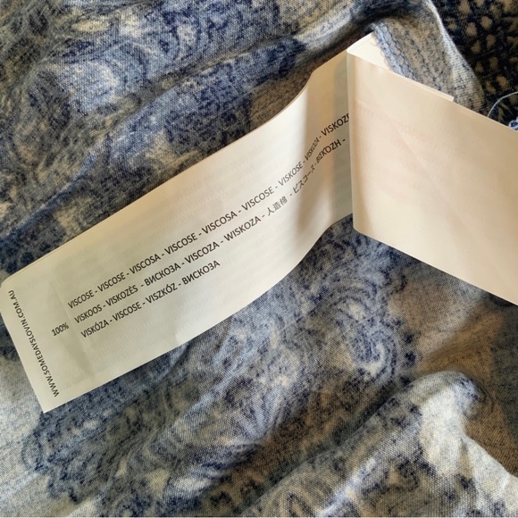 Revolve Somedays Lovin Open Eyes Tiered Maxi Dress Size Large NWOT - Picture 14 of 16